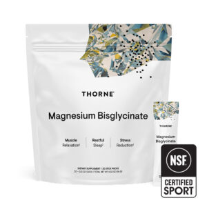 Thorne Magnesium Bisglycinate (NSF) Portionsförpackning 30 g