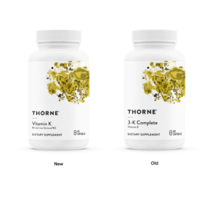 Thorne Vitamin K (tidigare 3-K Complete) 60 kapsel 2