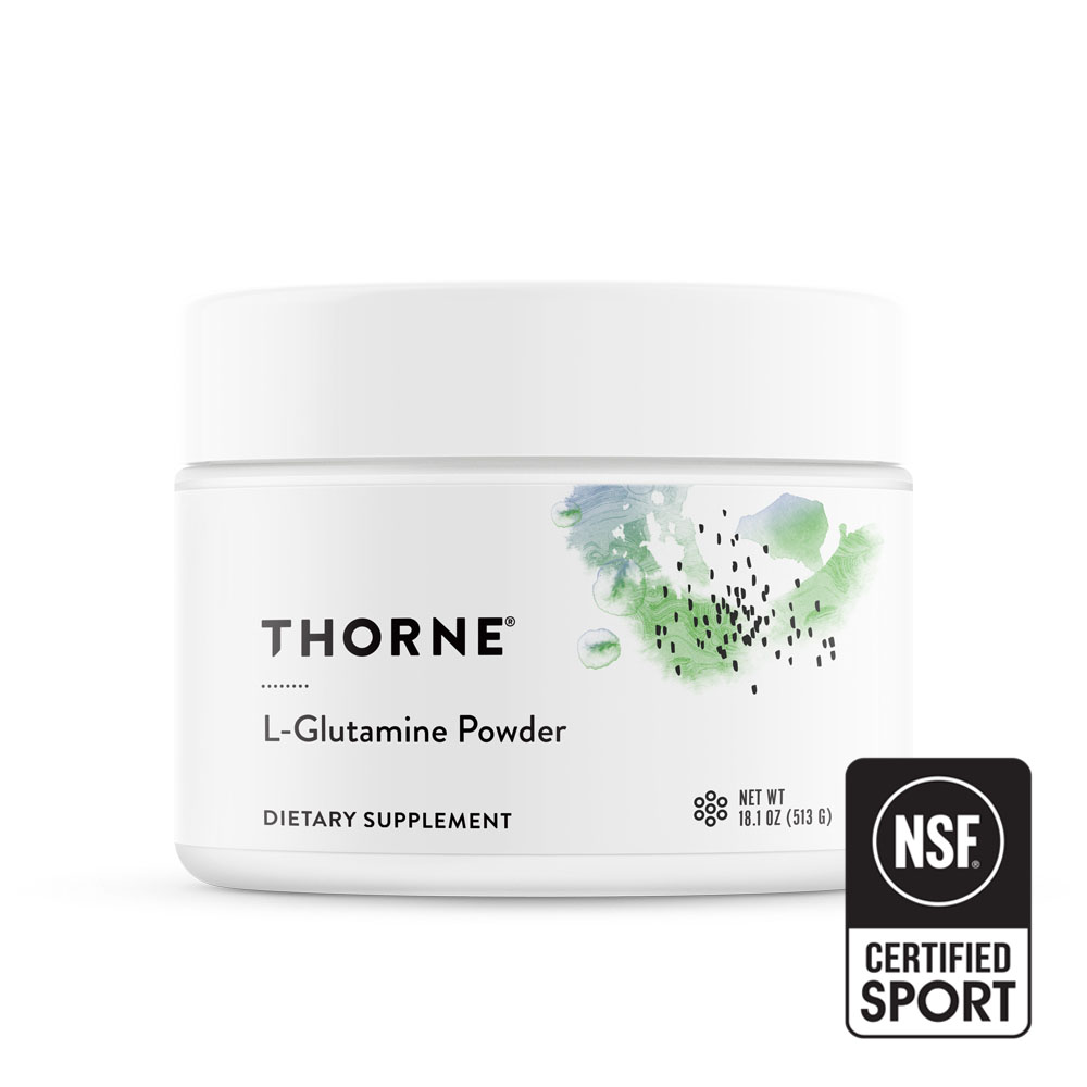 Thorne L-Glutamine pulver (NSF) 504 g
