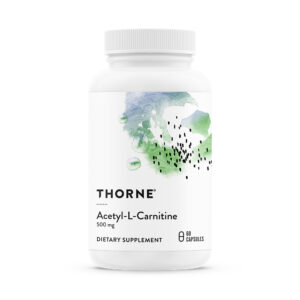Thorne Acetyl-L-Carnitine (tidigare Carnityl (500 mg) 60 kapslar