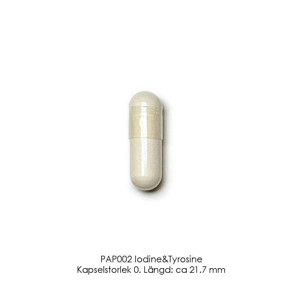 Prio Vitality Scandinavia AB Iodine & Tyrosine 60 kapslar 2