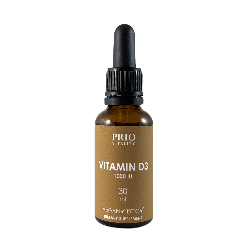 Prio Vitality Scandinavia AB Vitamin D3 1000 IU 30 ml
