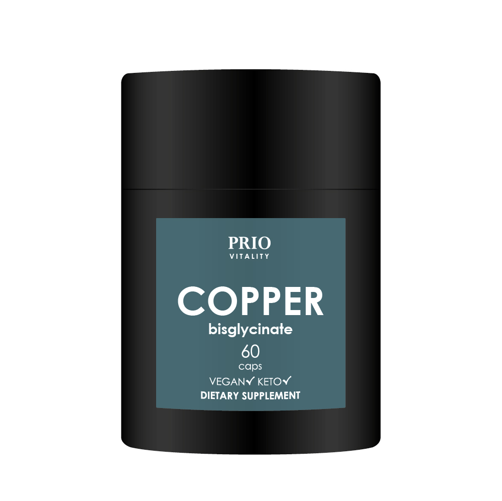 Prio Vitality Scandinavia AB Copper 60 kapslar