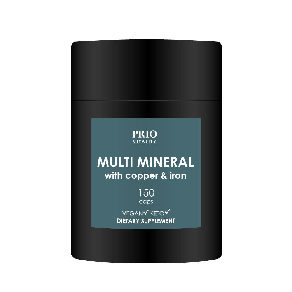 Prio Vitality Scandinavia AB Multi Mineral 150 kapslar