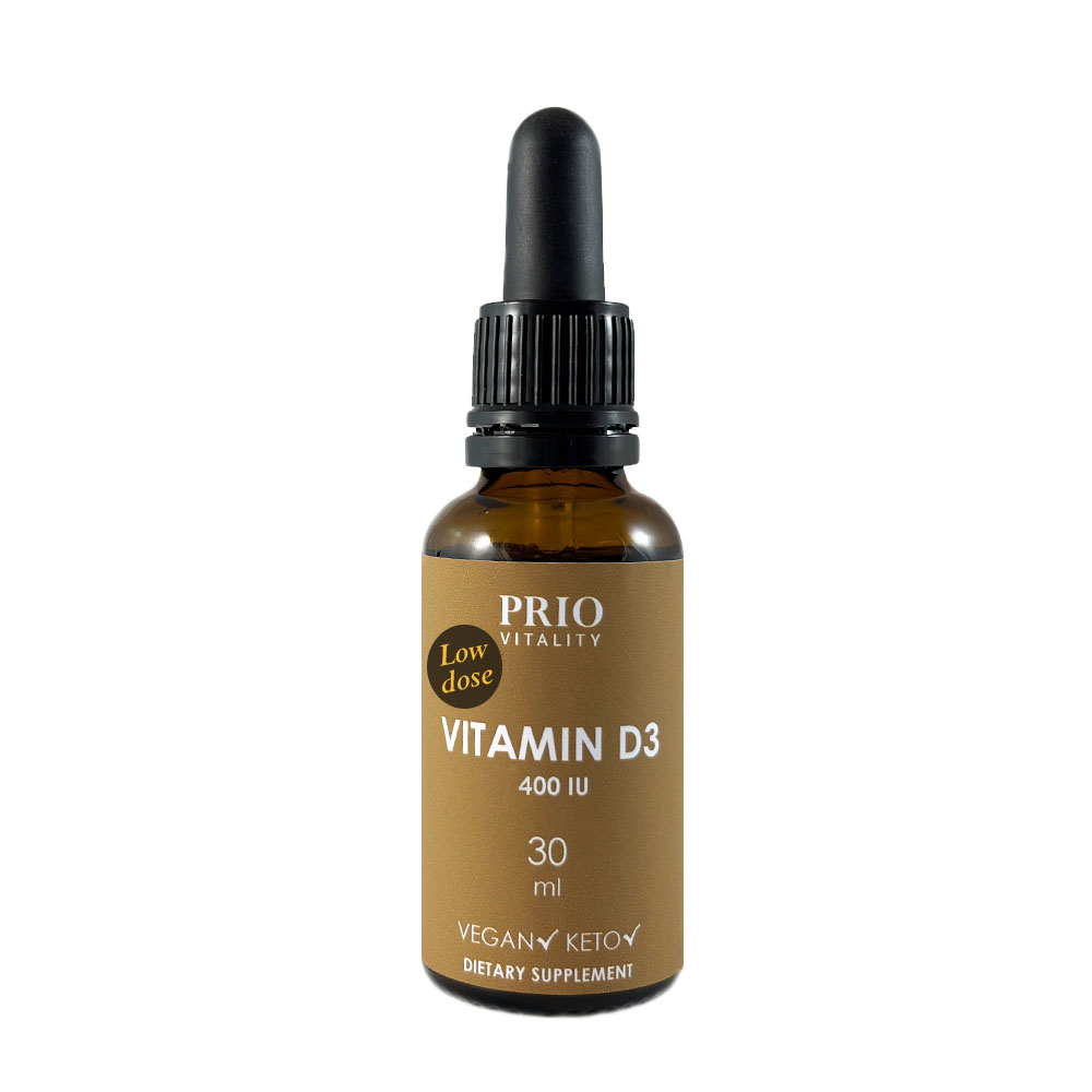 Prio Vitality Scandinavia AB Vitamin D3 400 IU 30 ml