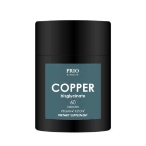 Prio Vitality Scandinavia AB Copper bisglycinate 60 kapslar