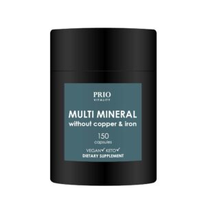 Prio Vitality Scandinavia AB Multi Mineral without copper & iron 150 kapslar